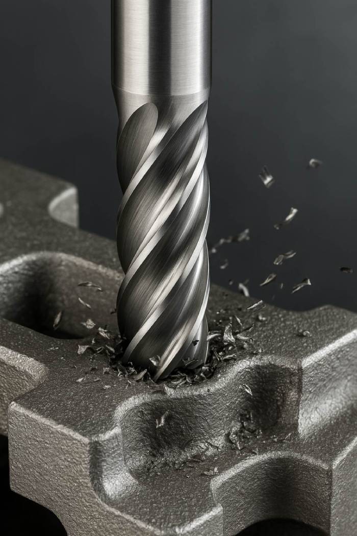 Tvrdokovové technické frézy